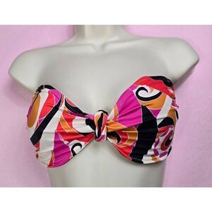 Shade & Shore Multi Colored Bandeau 34C